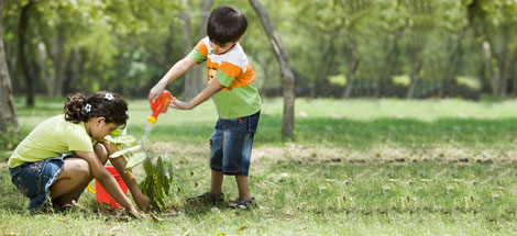 Let your children grow on earth
 Playful days in completely unpolluted environment. Let them grow healthy by experiencing the charm and beauty of nature.